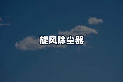 旋风除尘器